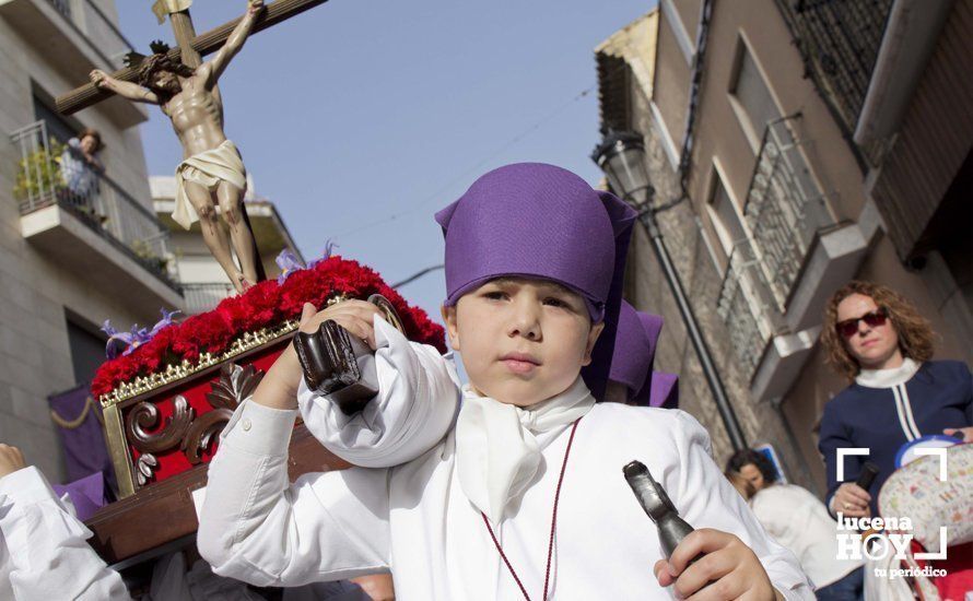 Galería: Los niños representan su Semana Santa por las calles de Lucena: Más de cien pasos participan en el desfile de procesiones infantiles