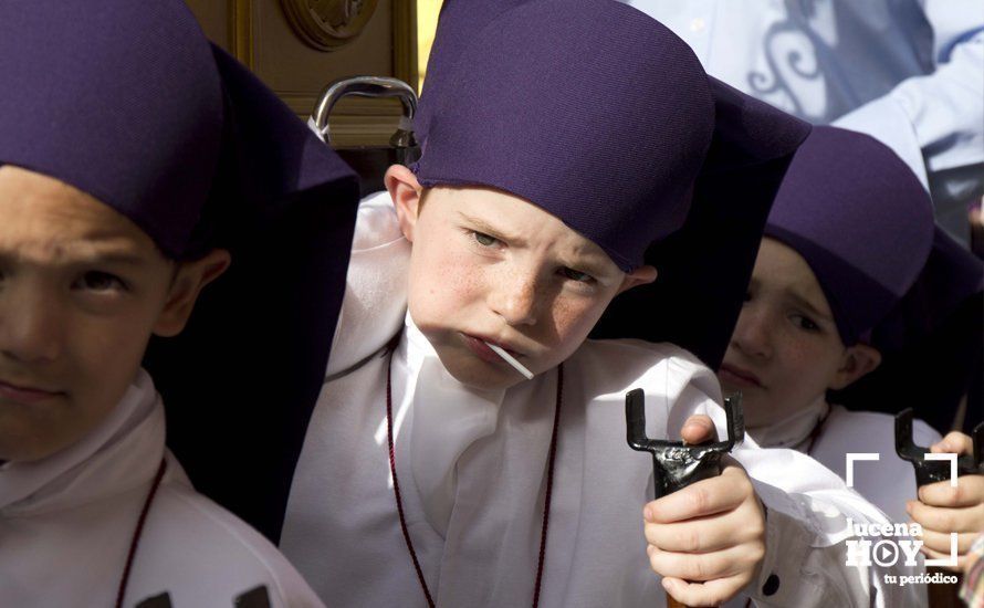 Galería: Los niños representan su Semana Santa por las calles de Lucena: Más de cien pasos participan en el desfile de procesiones infantiles