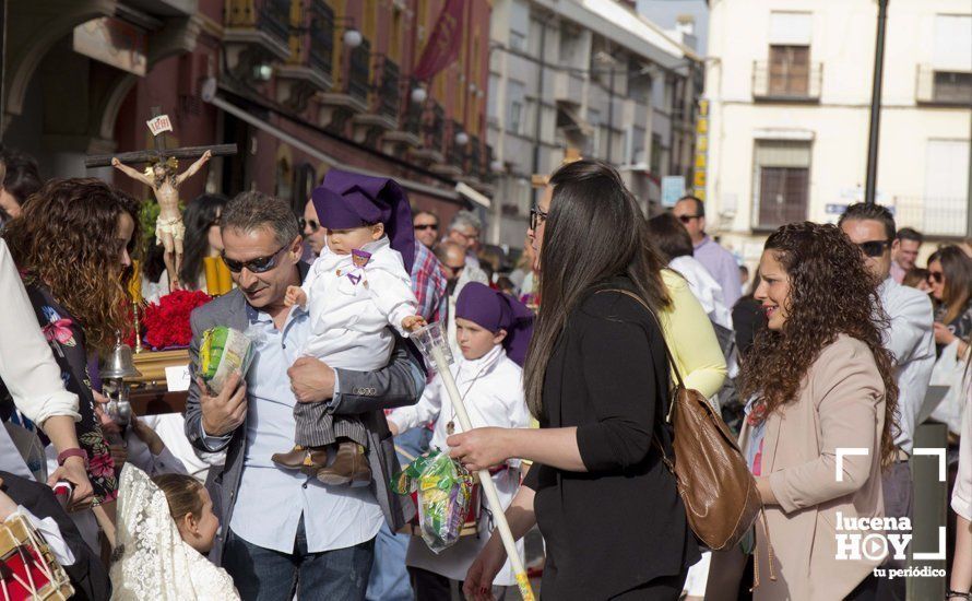 Galería: Los niños representan su Semana Santa por las calles de Lucena: Más de cien pasos participan en el desfile de procesiones infantiles