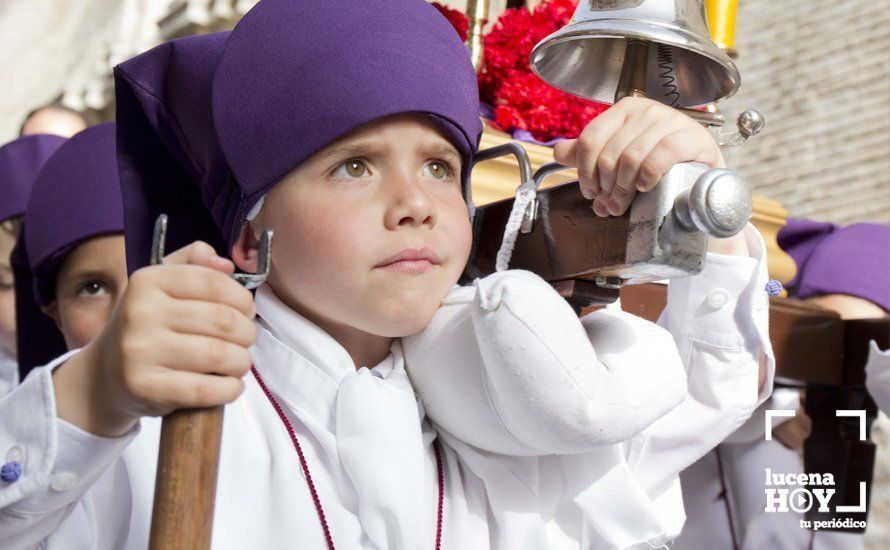 Galería: Los niños representan su Semana Santa por las calles de Lucena: Más de cien pasos participan en el desfile de procesiones infantiles