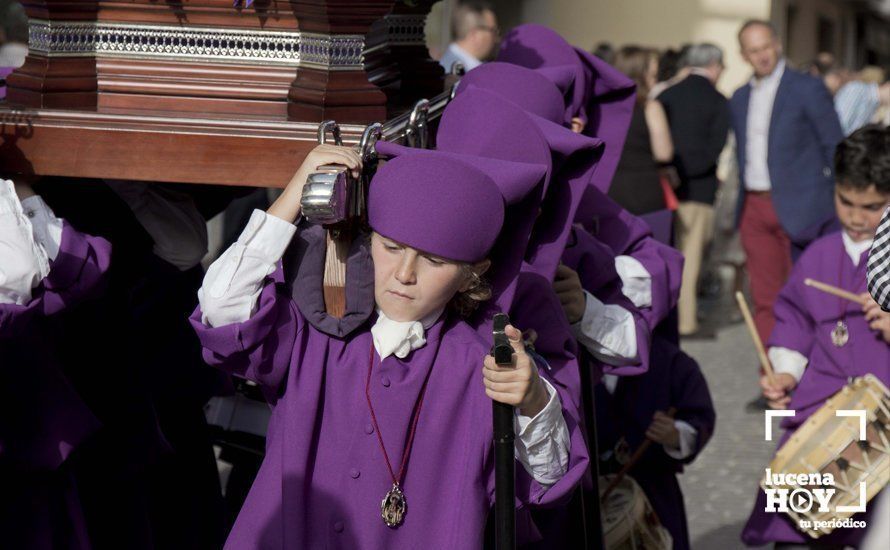 Galería: Los niños representan su Semana Santa por las calles de Lucena: Más de cien pasos participan en el desfile de procesiones infantiles