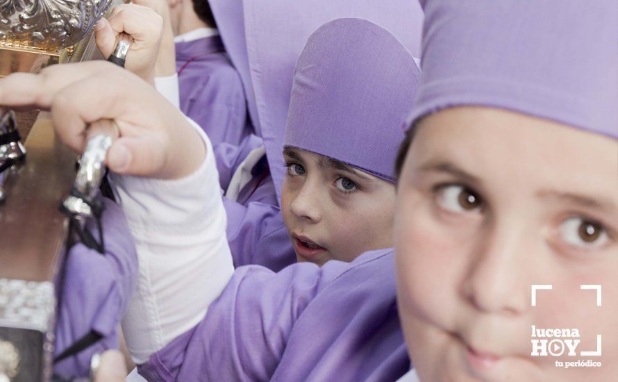 Galería: Los niños representan su Semana Santa por las calles de Lucena: Más de cien pasos participan en el desfile de procesiones infantiles