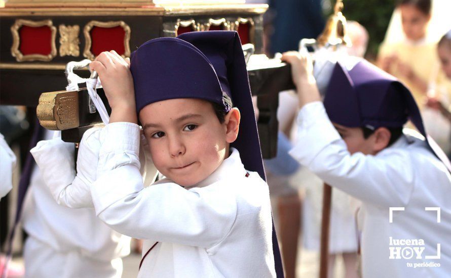 Galería: Los niños representan su Semana Santa por las calles de Lucena: Más de cien pasos participan en el desfile de procesiones infantiles