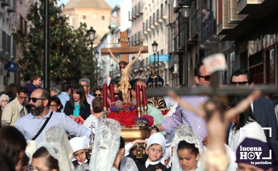 Galería: Los niños representan su Semana Santa por las calles de Lucena: Más de cien pasos participan en el desfile de procesiones infantiles