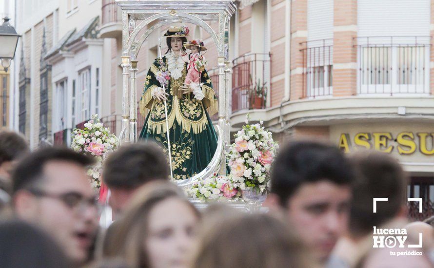 Galería 1: Las fotos de la Romería de Bajada por las calles de Lucena