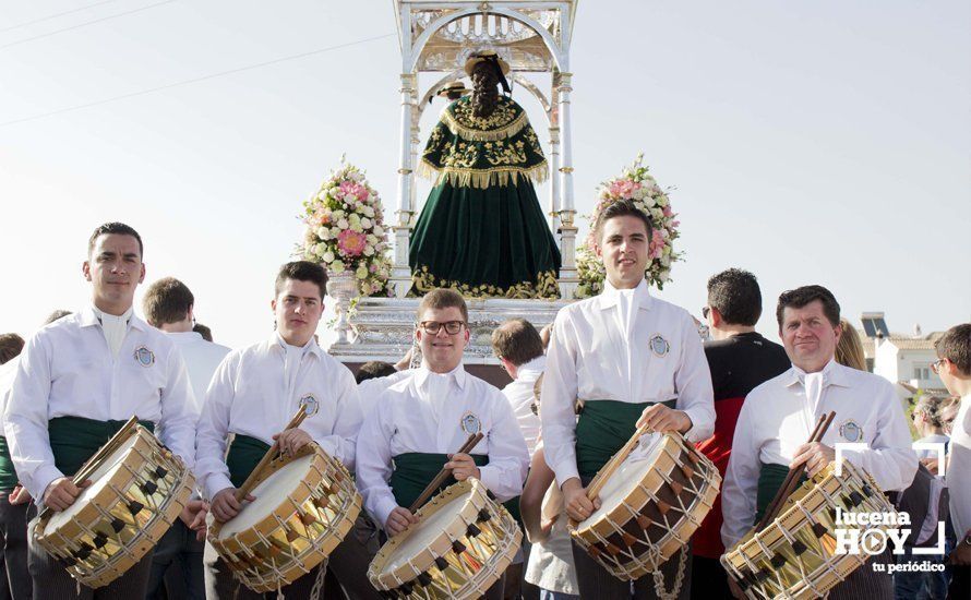 Galería 1: Las fotos de la Romería de Bajada por las calles de Lucena