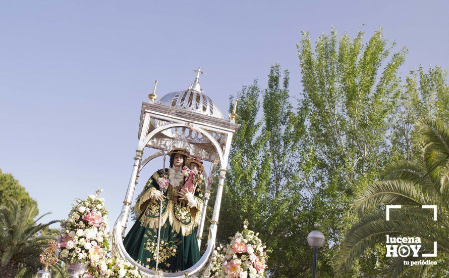 Galería 1: Las fotos de la Romería de Bajada por las calles de Lucena