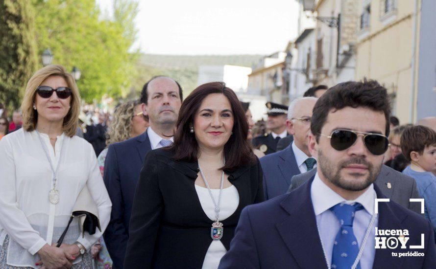 Galería 1: Las fotos de la Romería de Bajada por las calles de Lucena