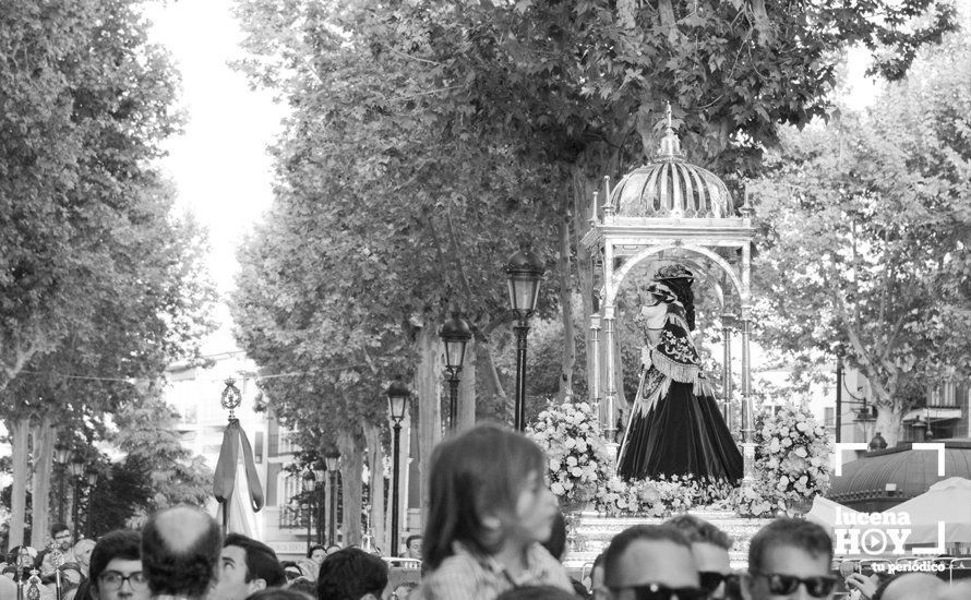 Galería 1: Las fotos de la Romería de Bajada por las calles de Lucena