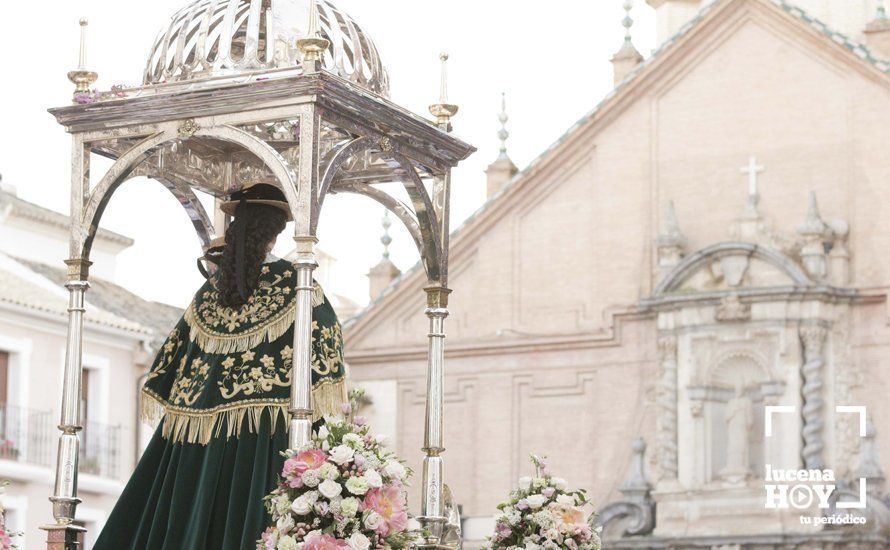 Galería 1: Las fotos de la Romería de Bajada por las calles de Lucena