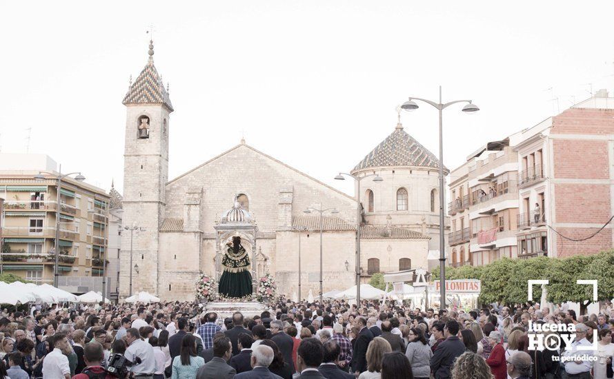 Galería 1: Las fotos de la Romería de Bajada por las calles de Lucena