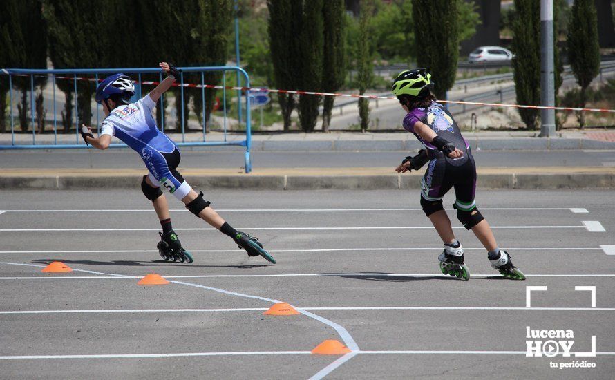 GALERÍA: Casi 150 patinadores participaron el domingo en el Campeonato de Andalucía de Patinaje de Velocidad celebrado en Lucena