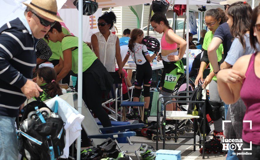 GALERÍA: Casi 150 patinadores participaron el domingo en el Campeonato de Andalucía de Patinaje de Velocidad celebrado en Lucena