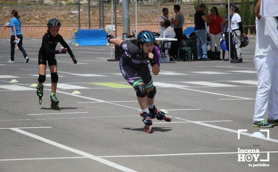 GALERÍA: Casi 150 patinadores participaron el domingo en el Campeonato de Andalucía de Patinaje de Velocidad celebrado en Lucena