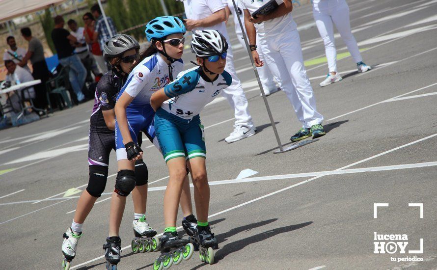 GALERÍA: Casi 150 patinadores participaron el domingo en el Campeonato de Andalucía de Patinaje de Velocidad celebrado en Lucena