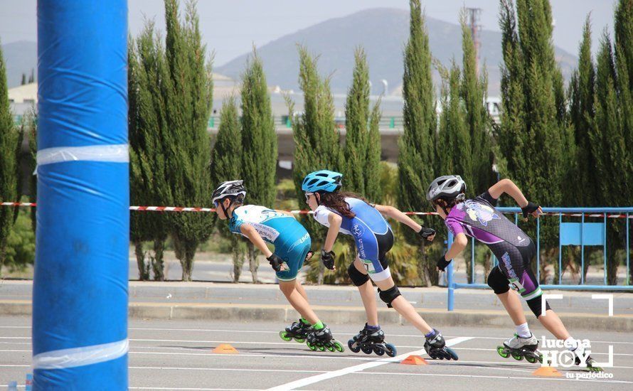 GALERÍA: Casi 150 patinadores participaron el domingo en el Campeonato de Andalucía de Patinaje de Velocidad celebrado en Lucena