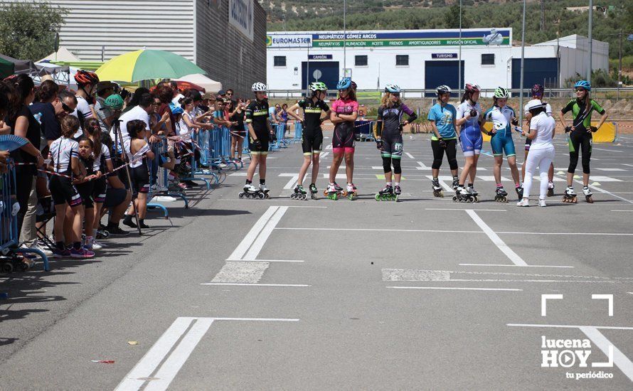 GALERÍA: Casi 150 patinadores participaron el domingo en el Campeonato de Andalucía de Patinaje de Velocidad celebrado en Lucena