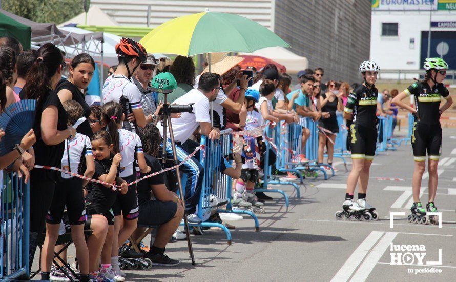 GALERÍA: Casi 150 patinadores participaron el domingo en el Campeonato de Andalucía de Patinaje de Velocidad celebrado en Lucena