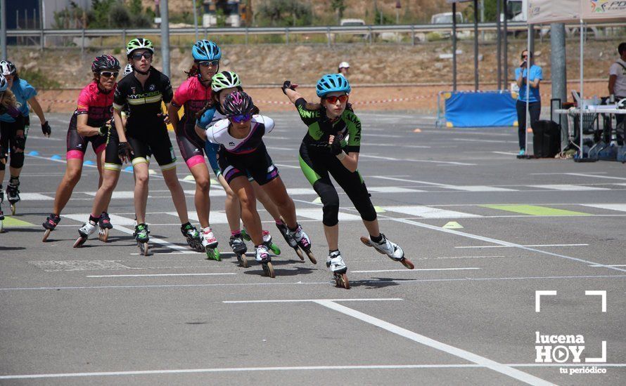 GALERÍA: Casi 150 patinadores participaron el domingo en el Campeonato de Andalucía de Patinaje de Velocidad celebrado en Lucena