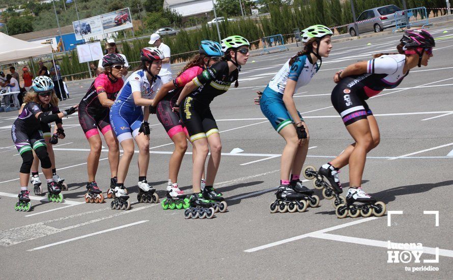 GALERÍA: Casi 150 patinadores participaron el domingo en el Campeonato de Andalucía de Patinaje de Velocidad celebrado en Lucena