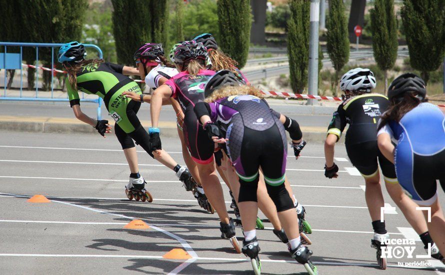 GALERÍA: Casi 150 patinadores participaron el domingo en el Campeonato de Andalucía de Patinaje de Velocidad celebrado en Lucena