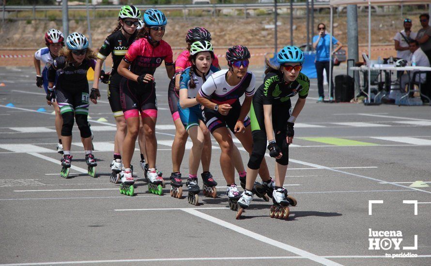 GALERÍA: Casi 150 patinadores participaron el domingo en el Campeonato de Andalucía de Patinaje de Velocidad celebrado en Lucena