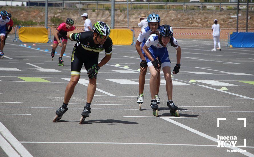 GALERÍA: Casi 150 patinadores participaron el domingo en el Campeonato de Andalucía de Patinaje de Velocidad celebrado en Lucena