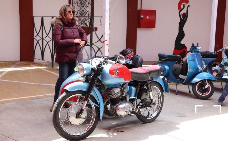 GALERÍA: Una concentración de motos clásicas ha recordado hoy a Jacinto Jiménez
