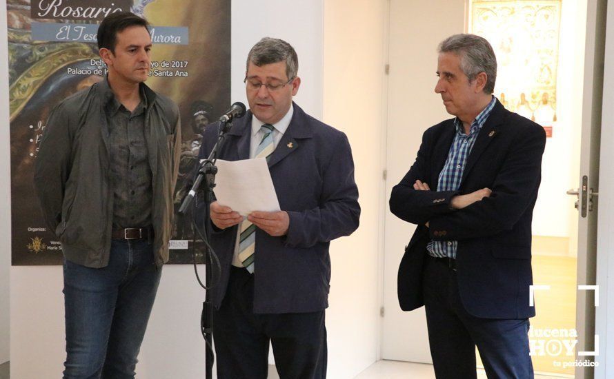 GALERÍA: Una muestra recoge el rico patrimonio de la cofradía de la Aurora en el Palacio de los Condes de Santa Ana GALERÍA: Una muestra recoge el rico patrimonio de la cofradía de la Aurora en el Palacio de los Condes de Santa Ana