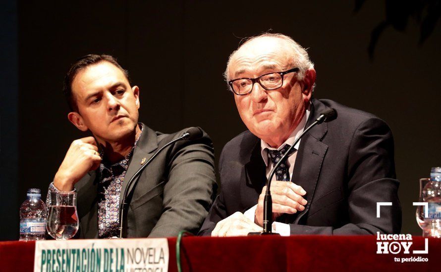  Javier Gómez y Manuel Lara, durante la presentación 
