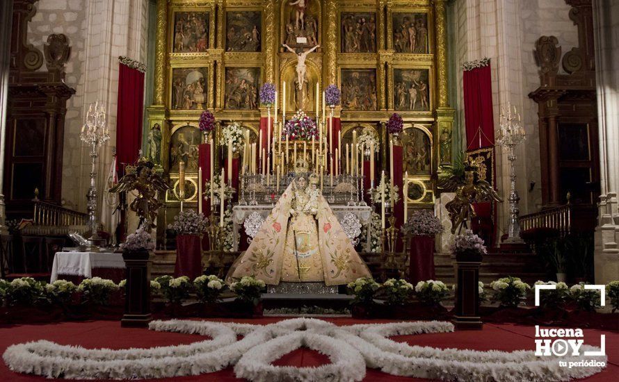 GALERÍA: Multitudinaria participación en el Solemne Besamanos de la Virgen de Araceli en la parroquia de San Mateo