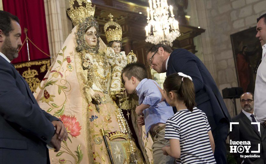 GALERÍA: Multitudinaria participación en el Solemne Besamanos de la Virgen de Araceli en la parroquia de San Mateo