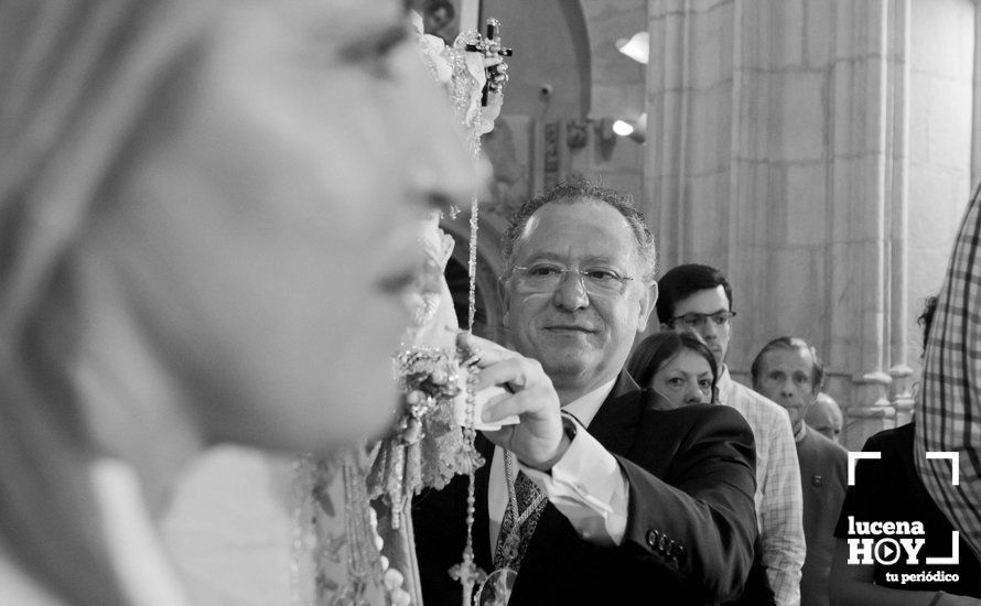 GALERÍA: Multitudinaria participación en el Solemne Besamanos de la Virgen de Araceli en la parroquia de San Mateo