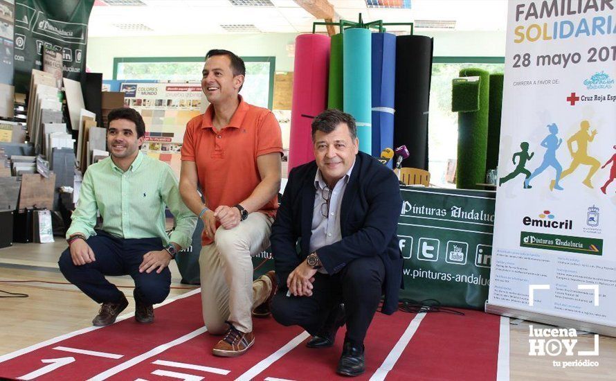  Manuel Barea, Manuel Lara y Manuel Espiritusanto durante la presentación del acuerdo 