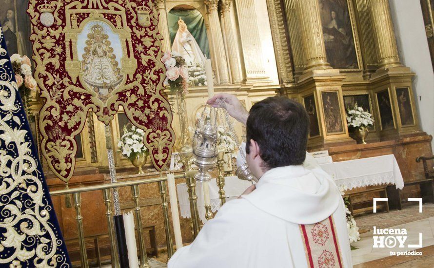 GALERÍA: La Hermandad del Rocío de Lucena parte hacia tierras almonteñas al ritmo de sevillanas a flauta y tamboril