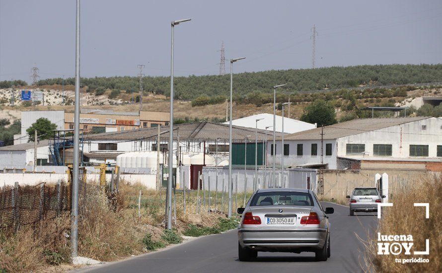  Las nuevas farolas del Camino de Torremolinos 