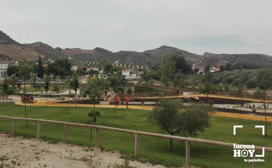  Instalaciones de la zona de baños situada junto al río Genil, en Jauja 