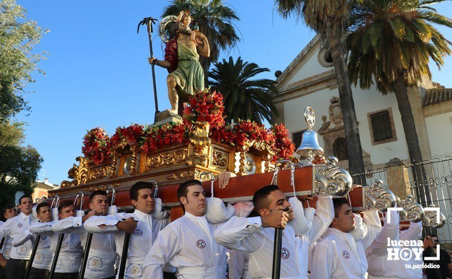 GALERÍA: San Cristóbal abre los desfiles procesionales del verano lucentino