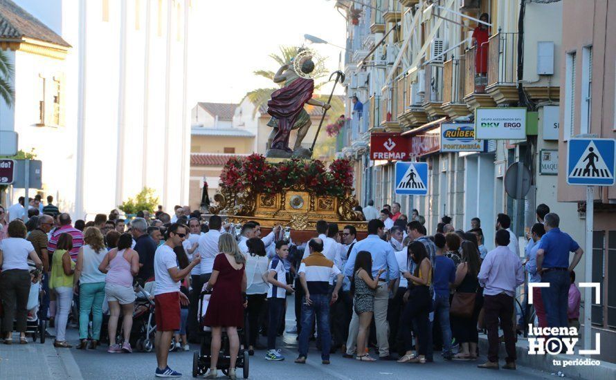 GALERÍA: San Cristóbal abre los desfiles procesionales del verano lucentino