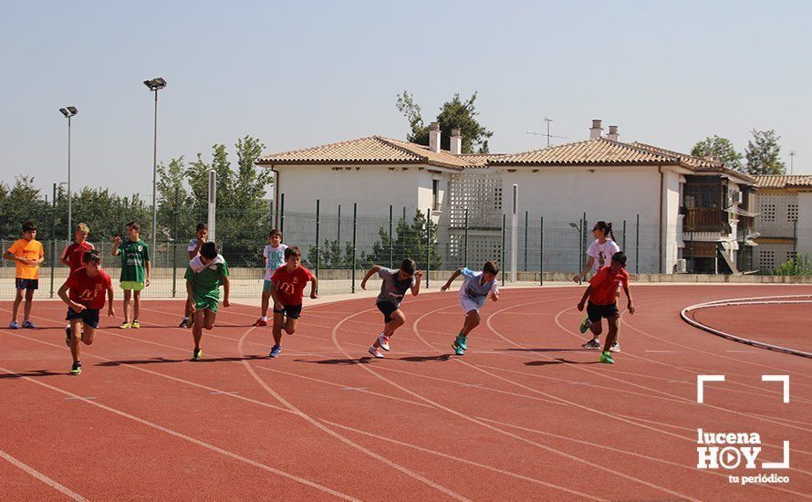  Salida de la prueba de velocidad masculina. 