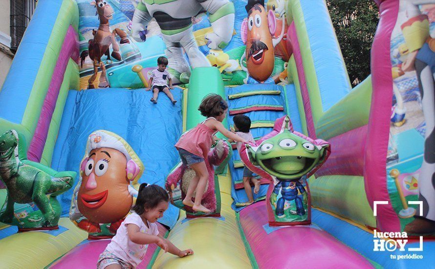 GALERÍA: Juegos infantiles en el primer día de la Feria San Francisco 2017
