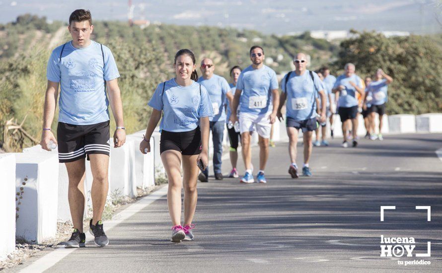 GALERÍA: I Carrera de Subida al Santuario de la Virgen de Araceli tiñe la sierra de azul