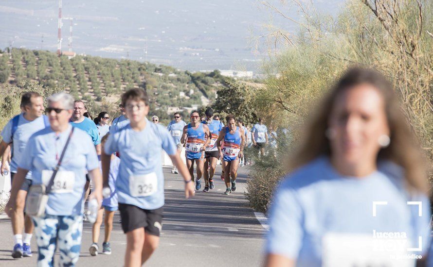 GALERÍA: I Carrera de Subida al Santuario de la Virgen de Araceli tiñe la sierra de azul