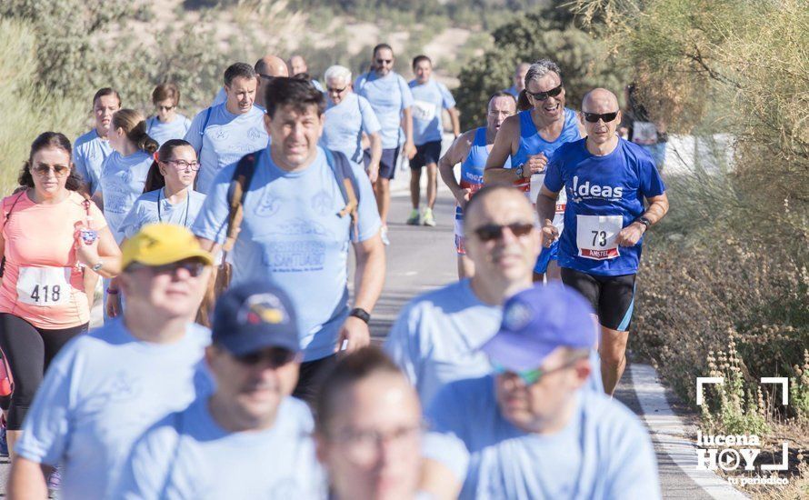 GALERÍA: I Carrera de Subida al Santuario de la Virgen de Araceli tiñe la sierra de azul