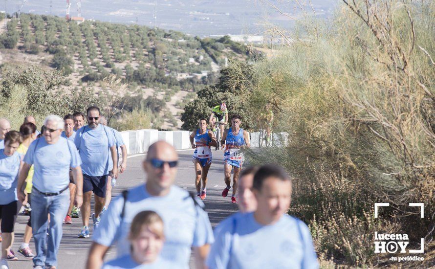 GALERÍA: I Carrera de Subida al Santuario de la Virgen de Araceli tiñe la sierra de azul