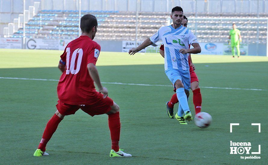 GALERÍA: Festival de juego del Ciudad de Lucena frente al Castilleja C.F. (2-0) en un soberbio partido