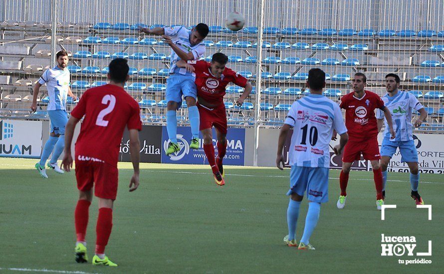 GALERÍA: Festival de juego del Ciudad de Lucena frente al Castilleja C.F. (2-0) en un soberbio partido