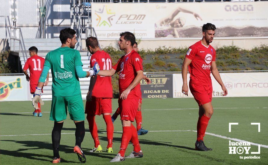 GALERÍA: Festival de juego del Ciudad de Lucena frente al Castilleja C.F. (2-0) en un soberbio partido