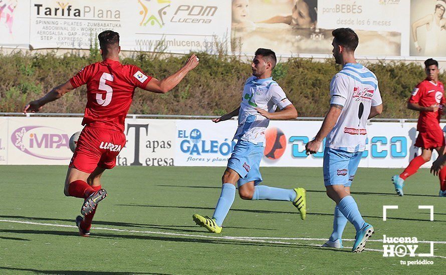 GALERÍA: Festival de juego del Ciudad de Lucena frente al Castilleja C.F. (2-0) en un soberbio partido