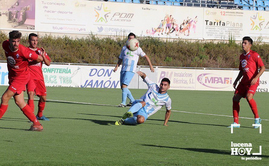 GALERÍA: Festival de juego del Ciudad de Lucena frente al Castilleja C.F. (2-0) en un soberbio partido